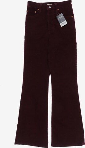 LEVI'S ® Pants in XXS in Red: front