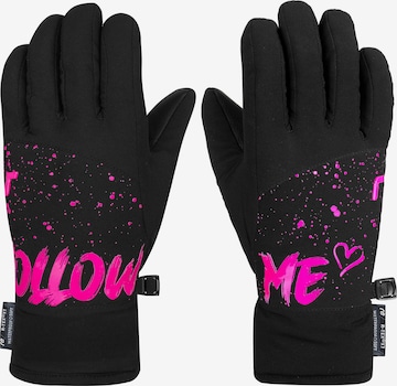 REUSCH Athletic Gloves 'Beatrix' in Black: front