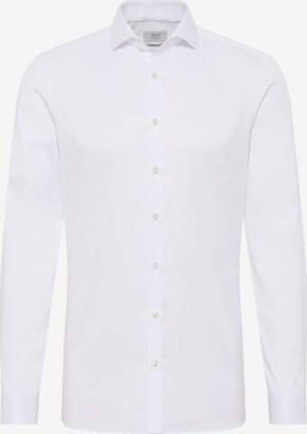 ETERNA Slim fit Overhemd in Wit: voorkant