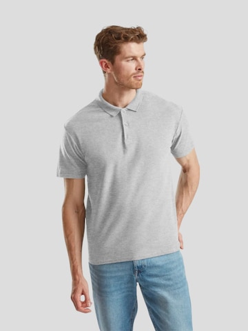 FRUIT OF THE LOOM Bluser & t-shirts 'Mens short sleeve polo' i grå: forside
