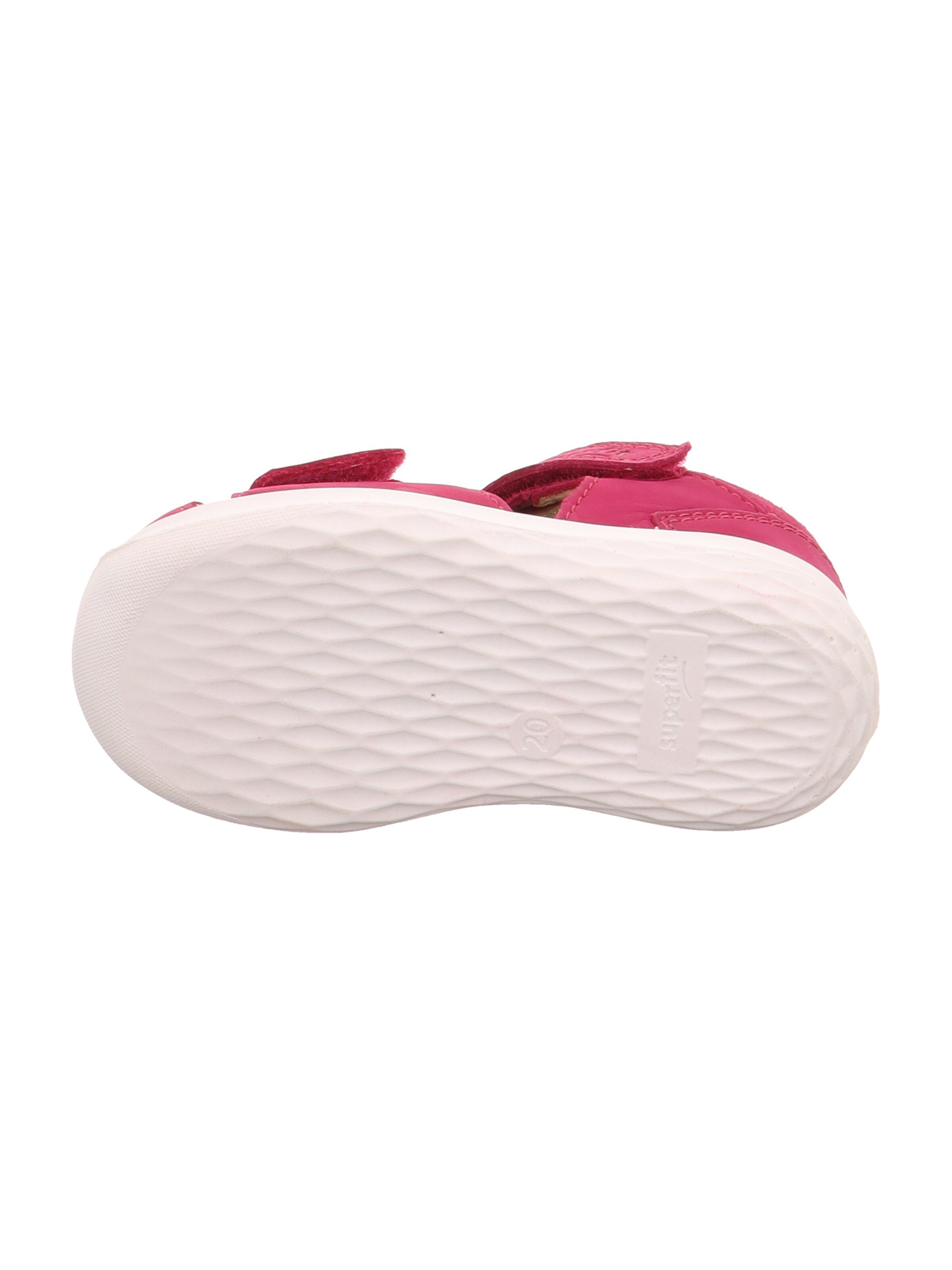 SUPERFIT Otvorená obuv 'BUMBLEBEE' - Červená