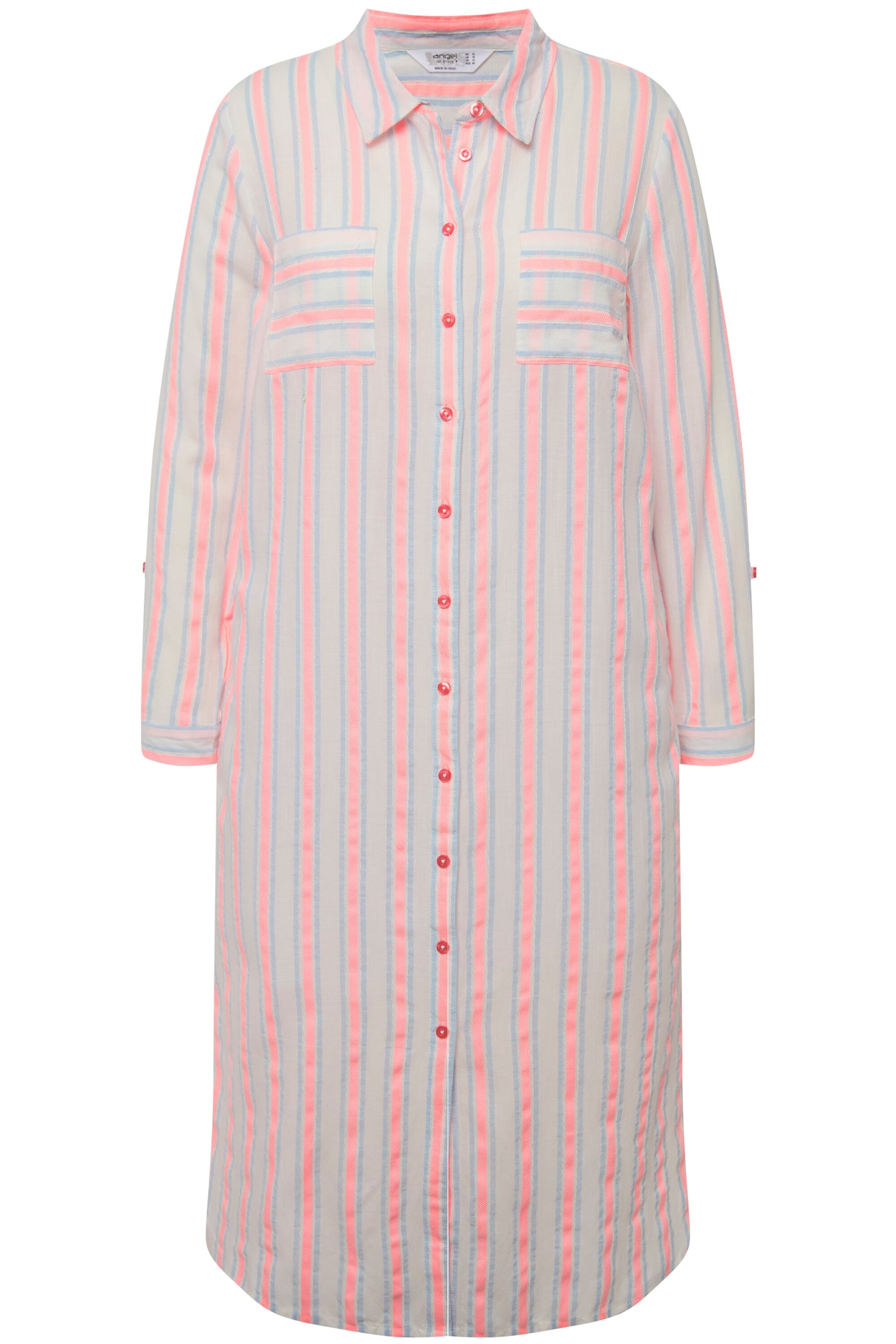 Angel of Style Jurk in Roze: voorkant