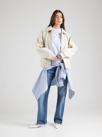 Calvin Klein Jeans Свитшот в Лиловый