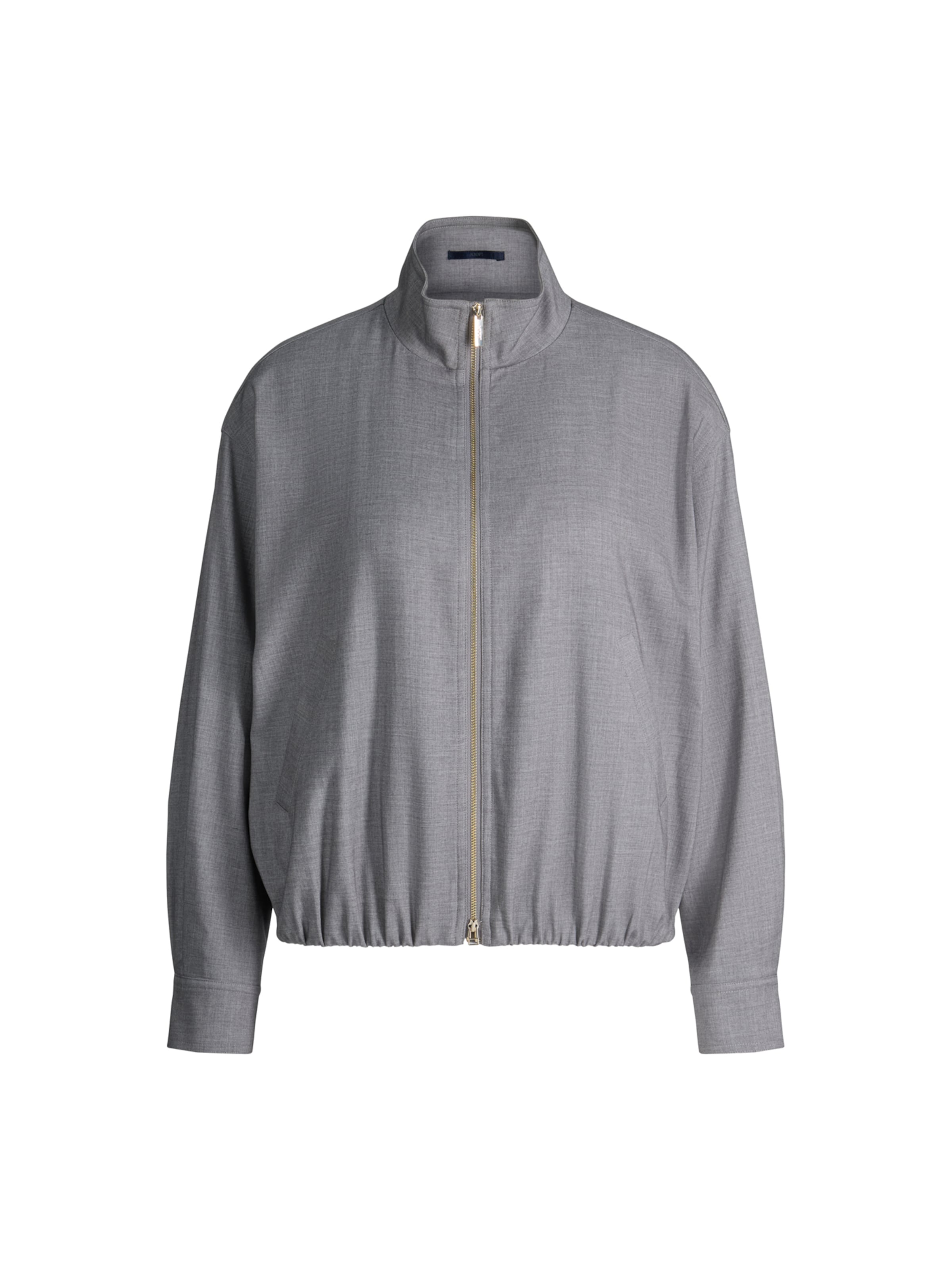 JOOP! Sweatvest in Grijs: voorkant
