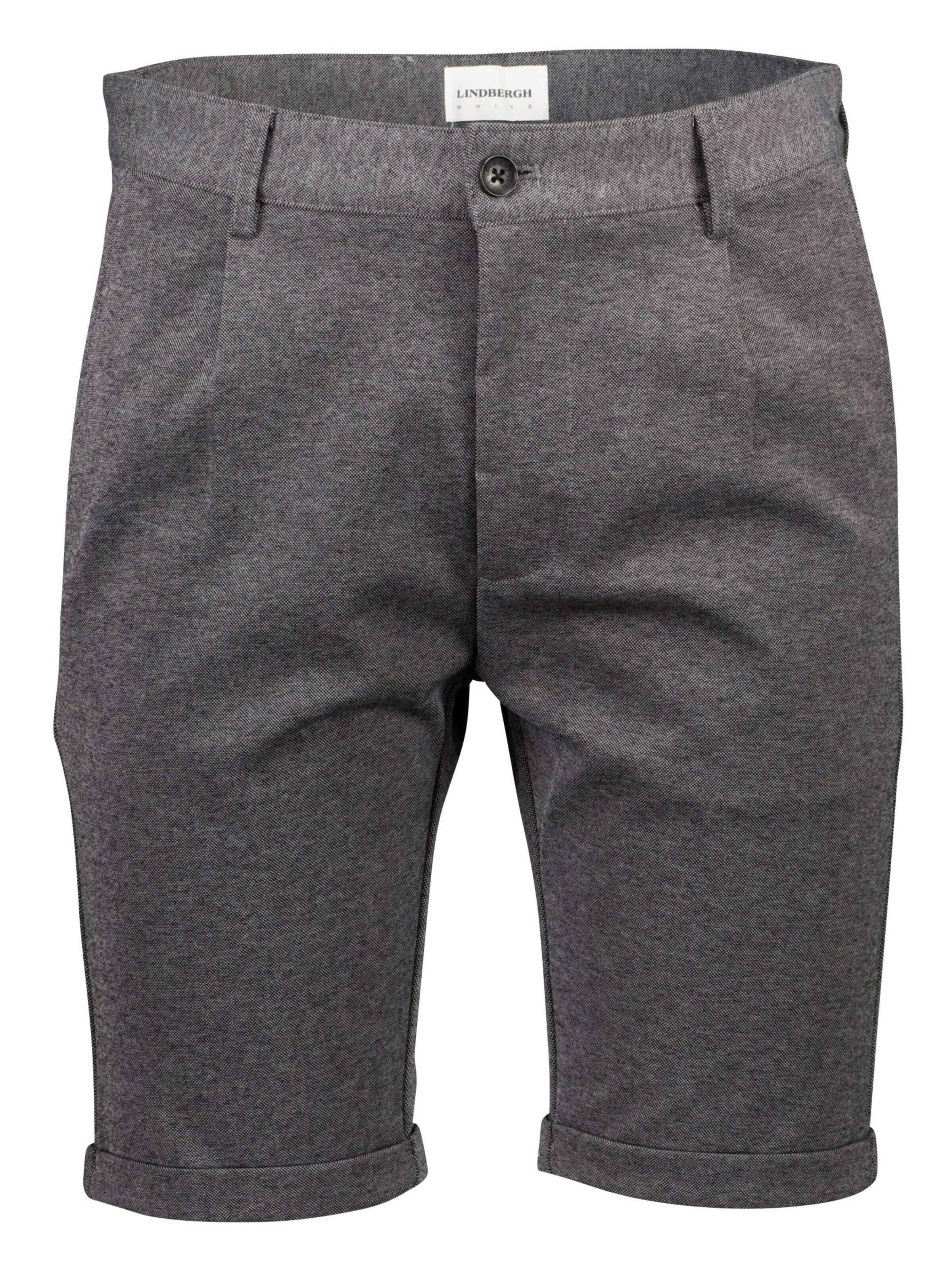 Lindbergh Regular Chino in Grijs: voorkant