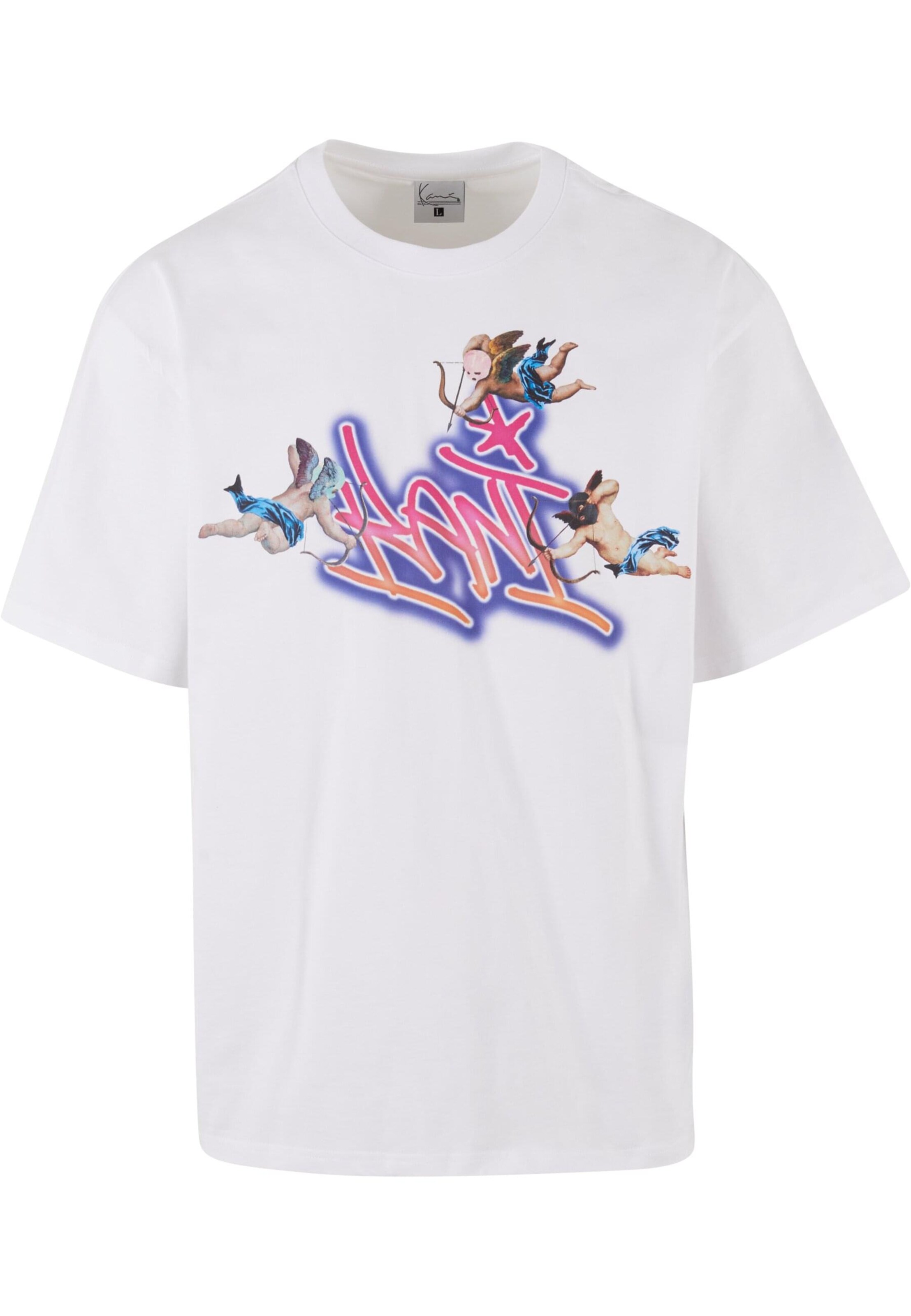T-Shirt 'Amor' Karl Kani en blanc : devant