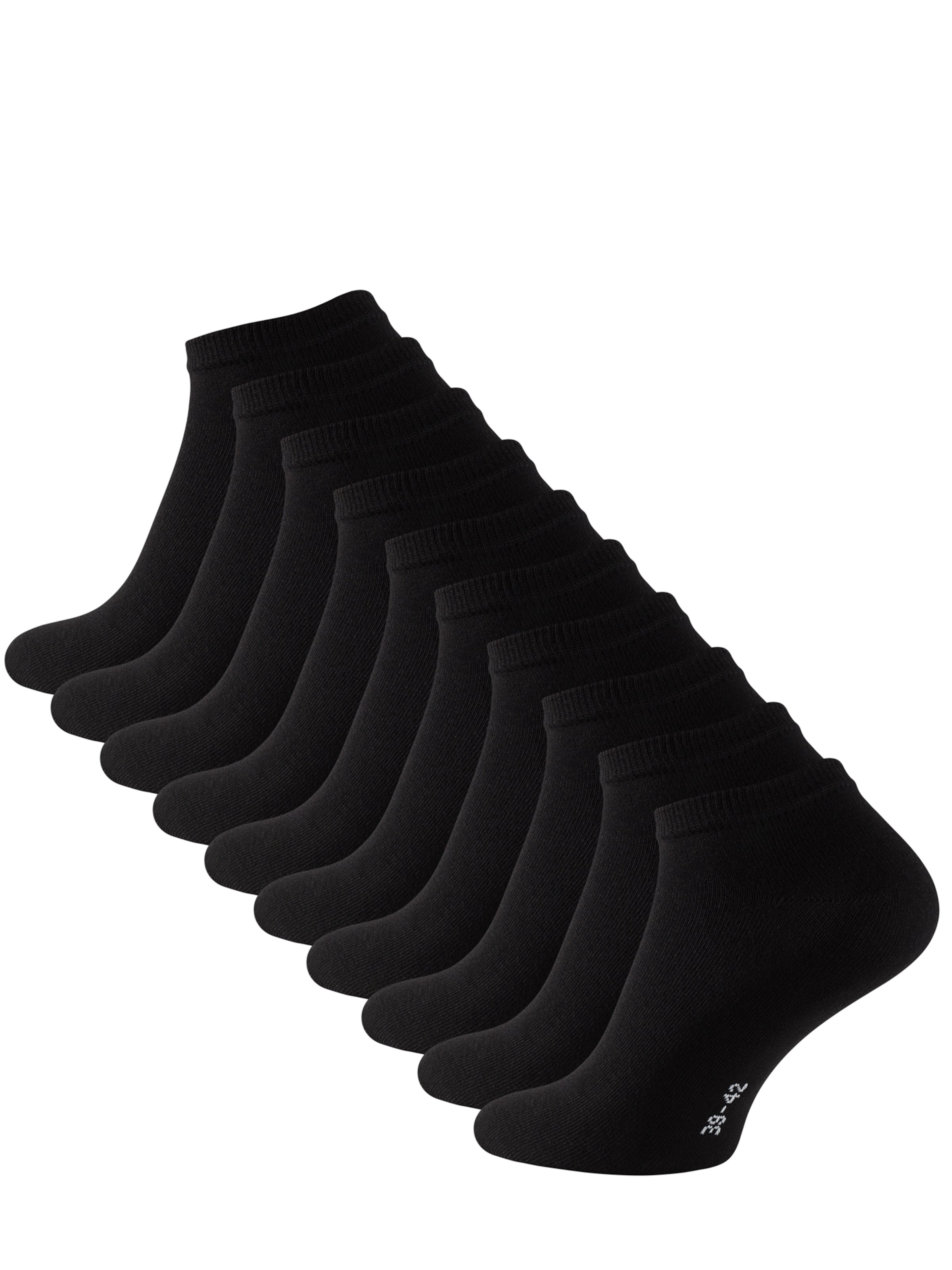 Cotton Prime - Meias em preto: frente