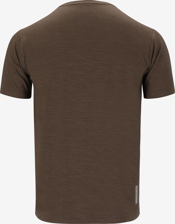 ENDURANCE Functioneel shirt 'Peako' in Bruin