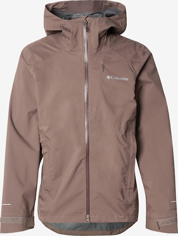 COLUMBIAOutdoor jakna 'Trailborne™' - siva boja: prednji dio