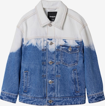 Desigual Between-season jacket in Blue: front