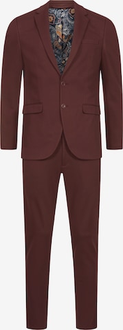 Coupe slim Costume 'Ezra' JEFF en rouge : devant