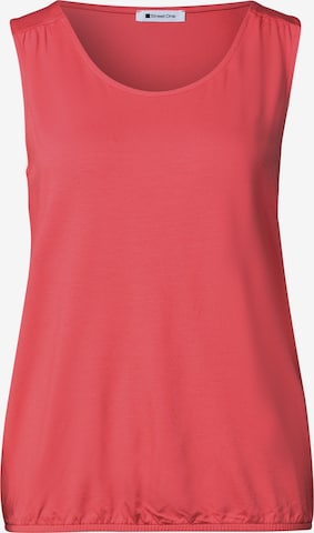 STREET ONE Top in Rot: Vorderseite