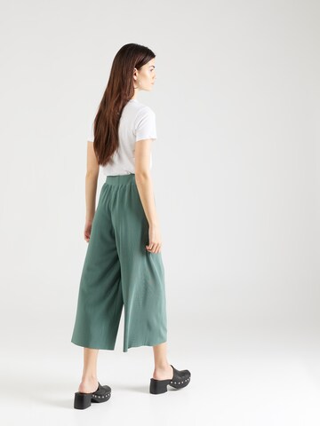 Wide leg Pantaloni de la s.Oliver pe verde