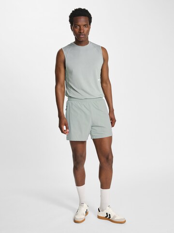 Hummel Regular Sportbroek in Grijs