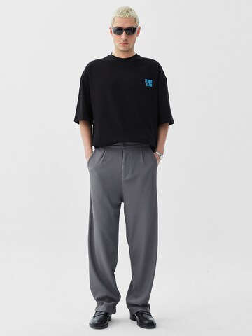 Loosefit Pantaloni 'Tampa' di VAMOS CLO in grigio