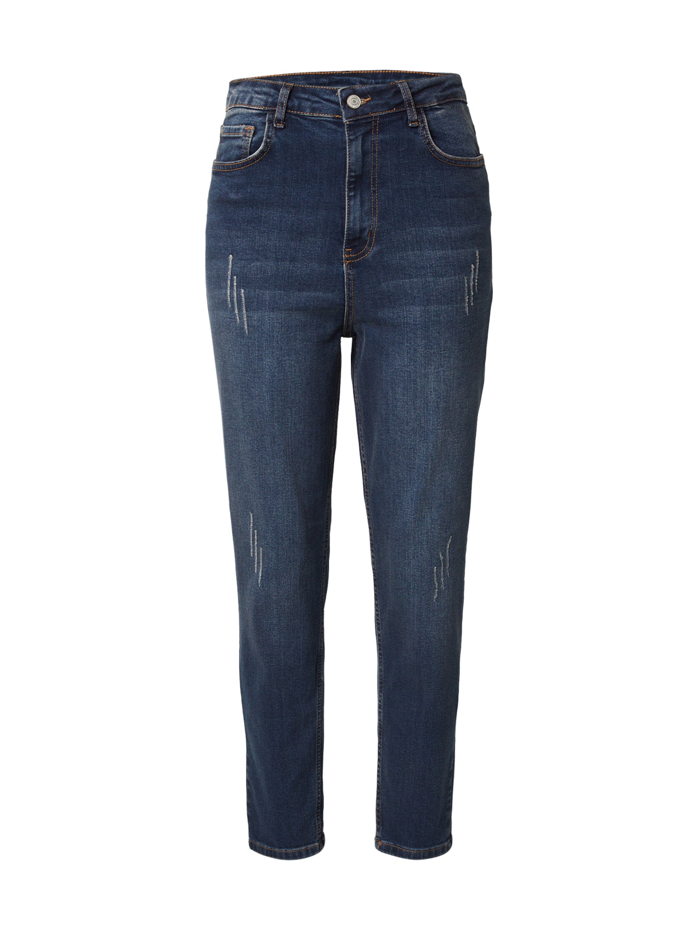 Trendyol Curve Slimfit Kavbojke | modra barva: sprednja stran