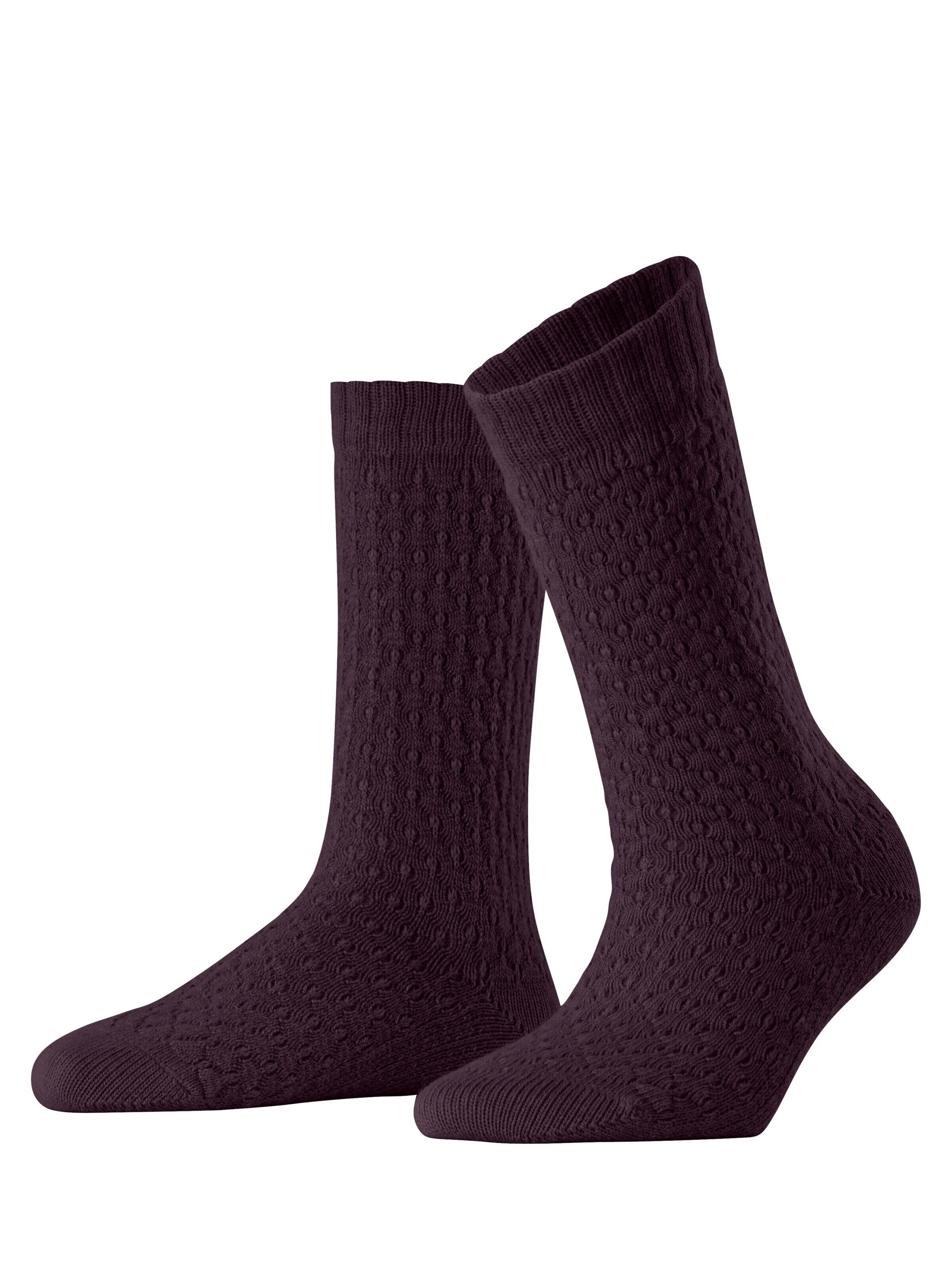 BURLINGTON Socken 'Orkney' in Lila: Vorderseite