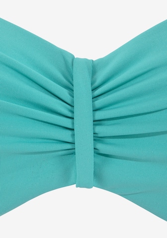 VENICE BEACH - Bandeau Top de bikini en azul