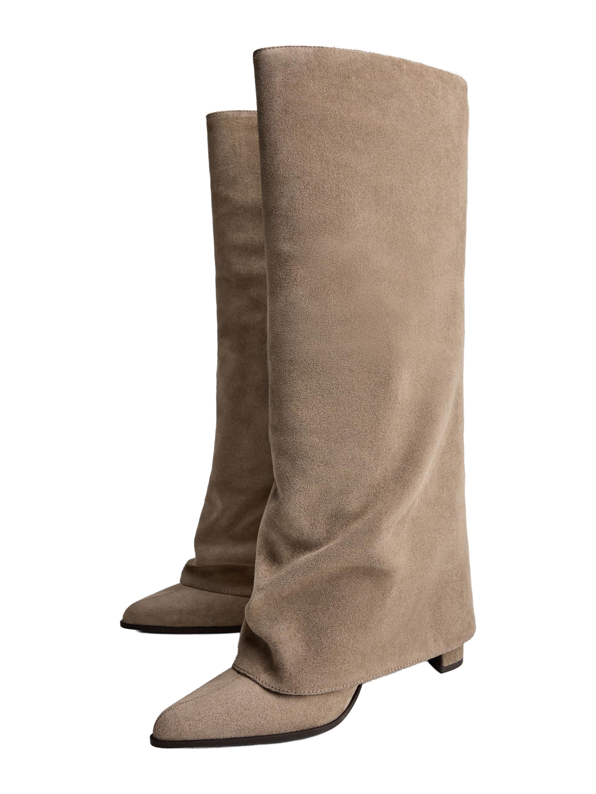 Bershka Stiefel in Braun: Vorderseite