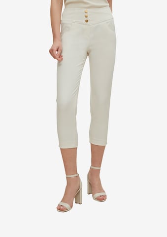 COMMA Pants in White: front