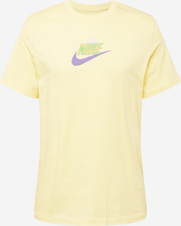 Nike Sportswear Футболка 'SPRING BREAK SUN' в Желтый: спереди