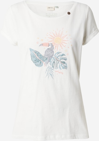 T-shirt 'FLLORAH' Ragwear en blanc : devant