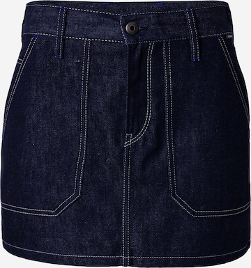 G-Star RAW Rok in Blauw: voorkant