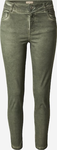 Soyaconcept Skinny Jeans 'SC-COSIMA 1-B' in Groen: voorkant