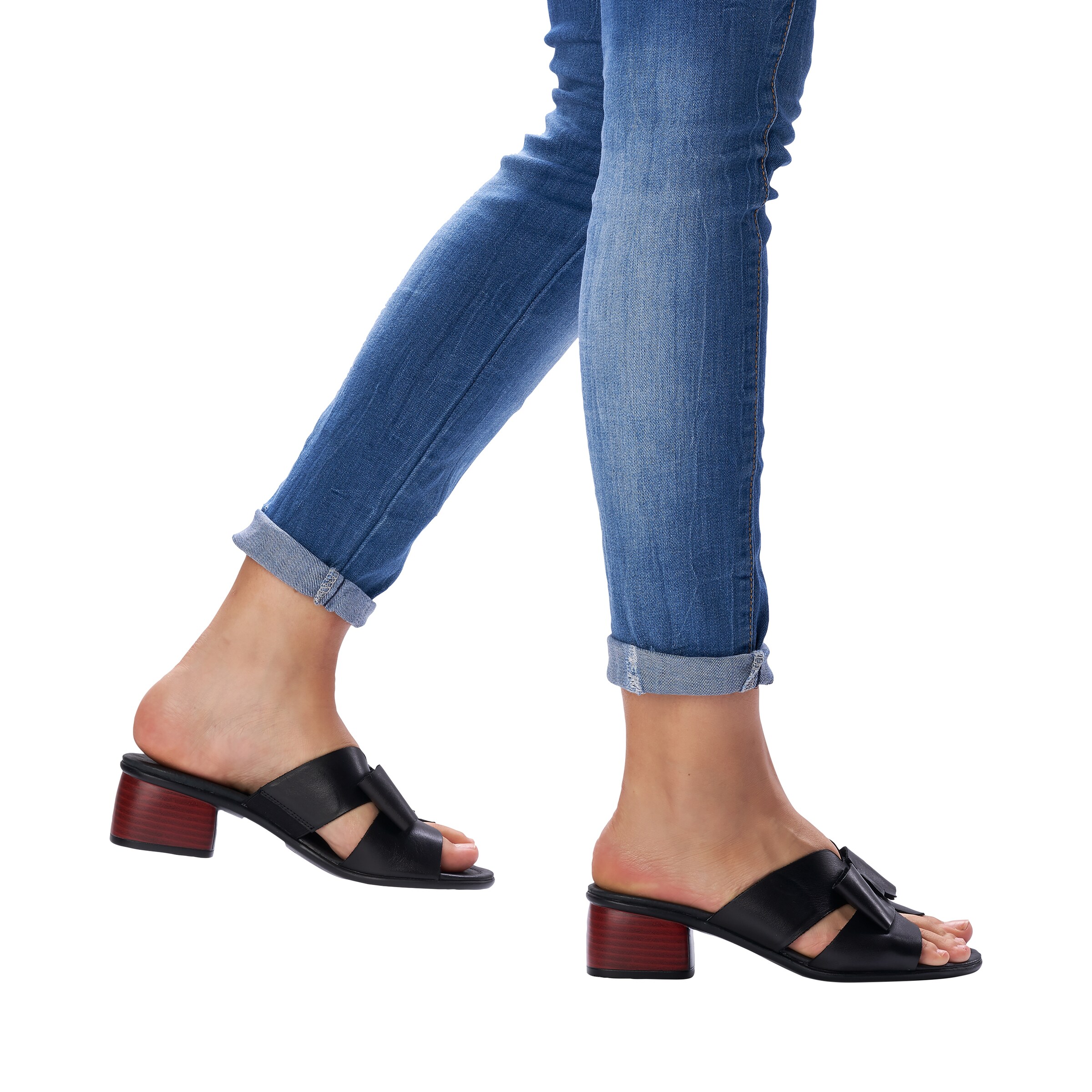 REMONTE Mules 'R8759' in Black