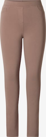 BASE LEVEL Skinny Leggings in Grau: Vorderseite