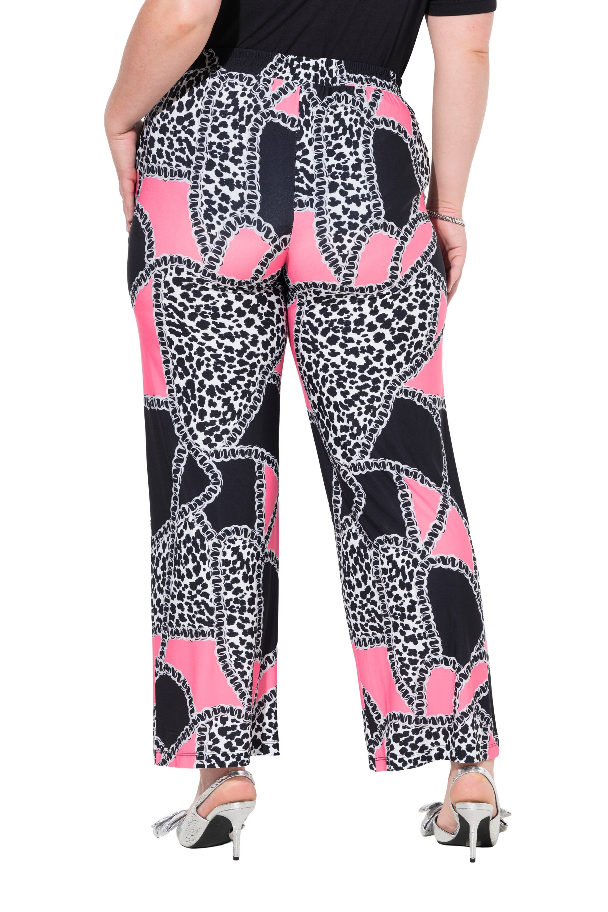 MIAMODA Loose fit Pants in Pink