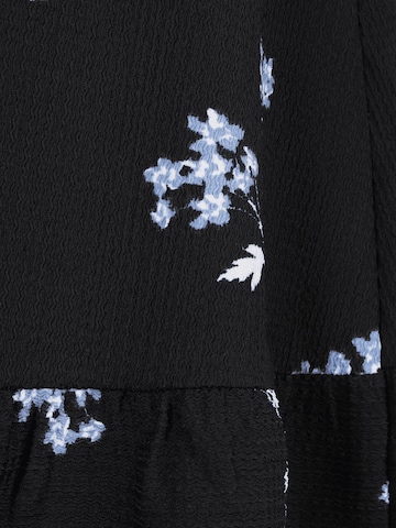 Dorothy Perkins Petite Φόρεμα '(Ay) Petite Blue Floral V Neck Mini Dres' σε μαύρο