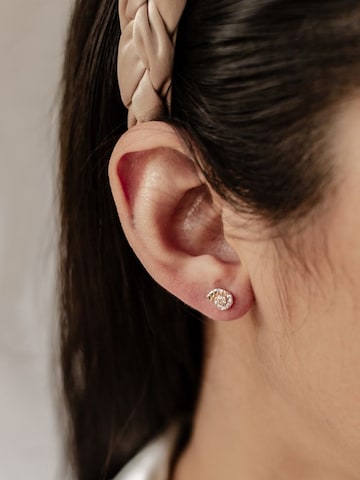 Hey Happiness - Pendientes 'Nautilus Shine' en oro