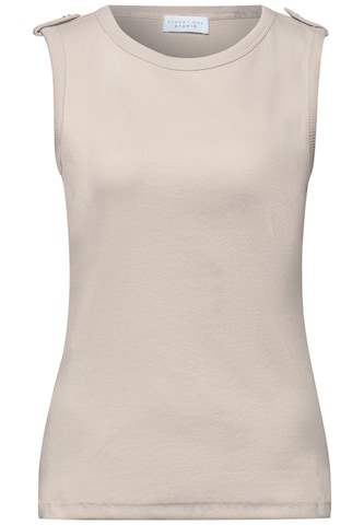 Street One Studio Top in Beige: Vorderseite