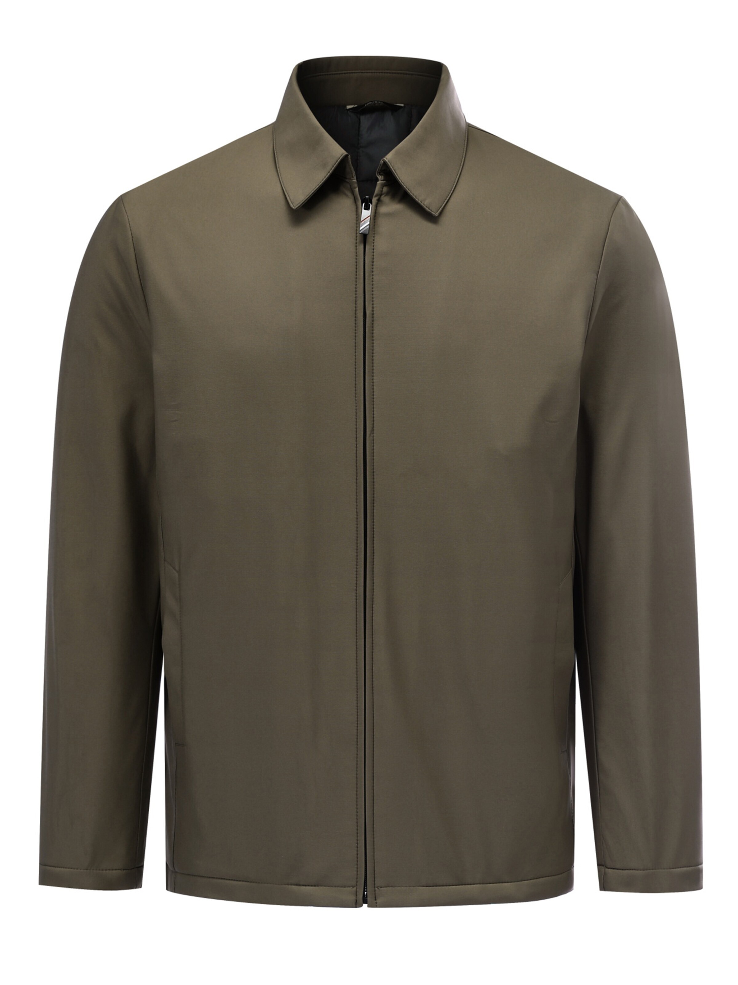 ALLTHEMEN Übergangsjacke 'Zugluft'‌‌‌‌ in S in khaki, Produktansicht