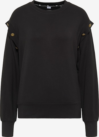 DreiMaster Vintage Sweatshirt in Black: front