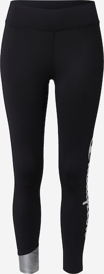 Champion Authentic Athletic Apparel Sporta bikses melns / Sudrabs / balts, Preces skats