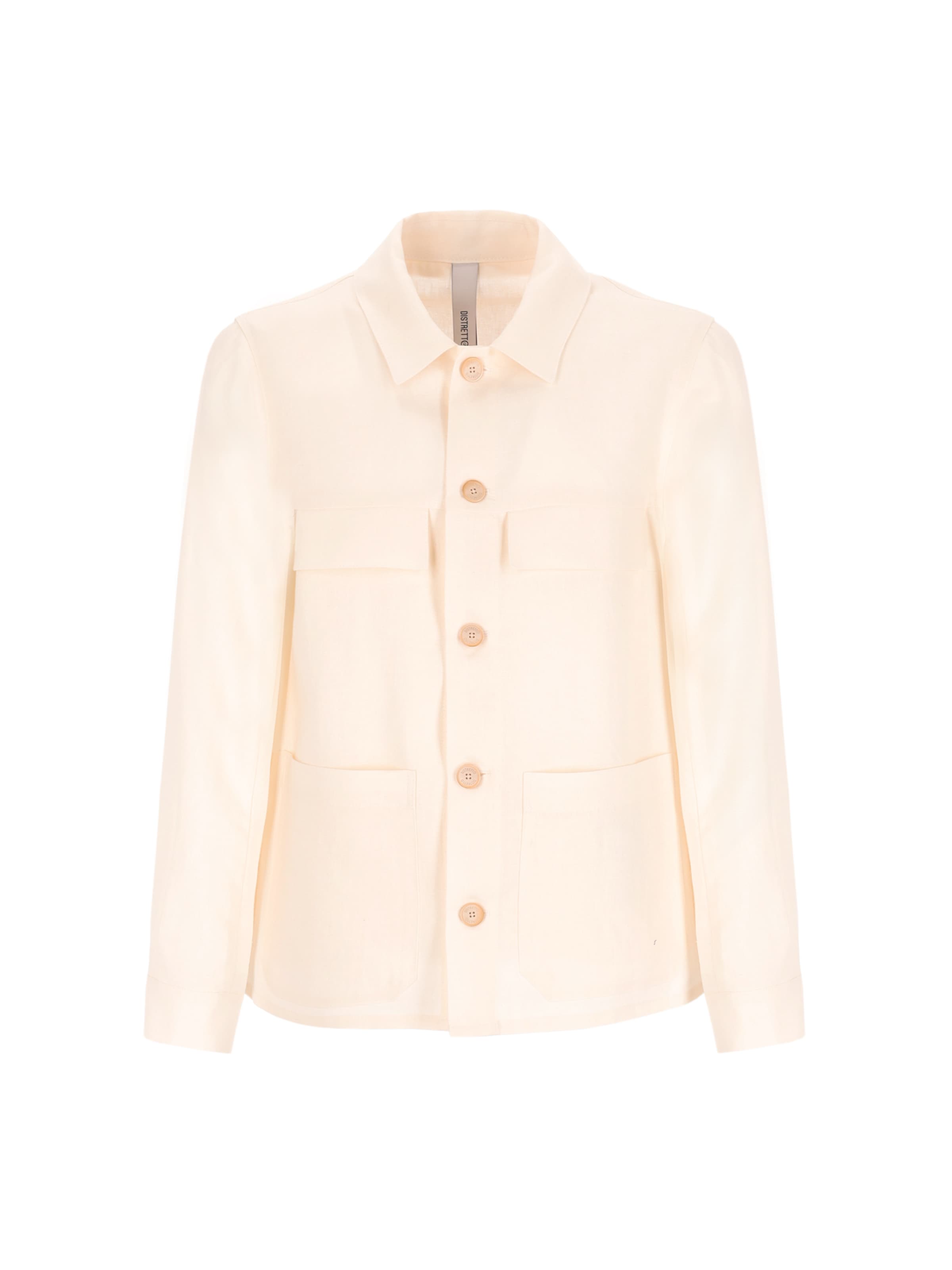 Distretto12 Regular fit Blazer in Beige: front