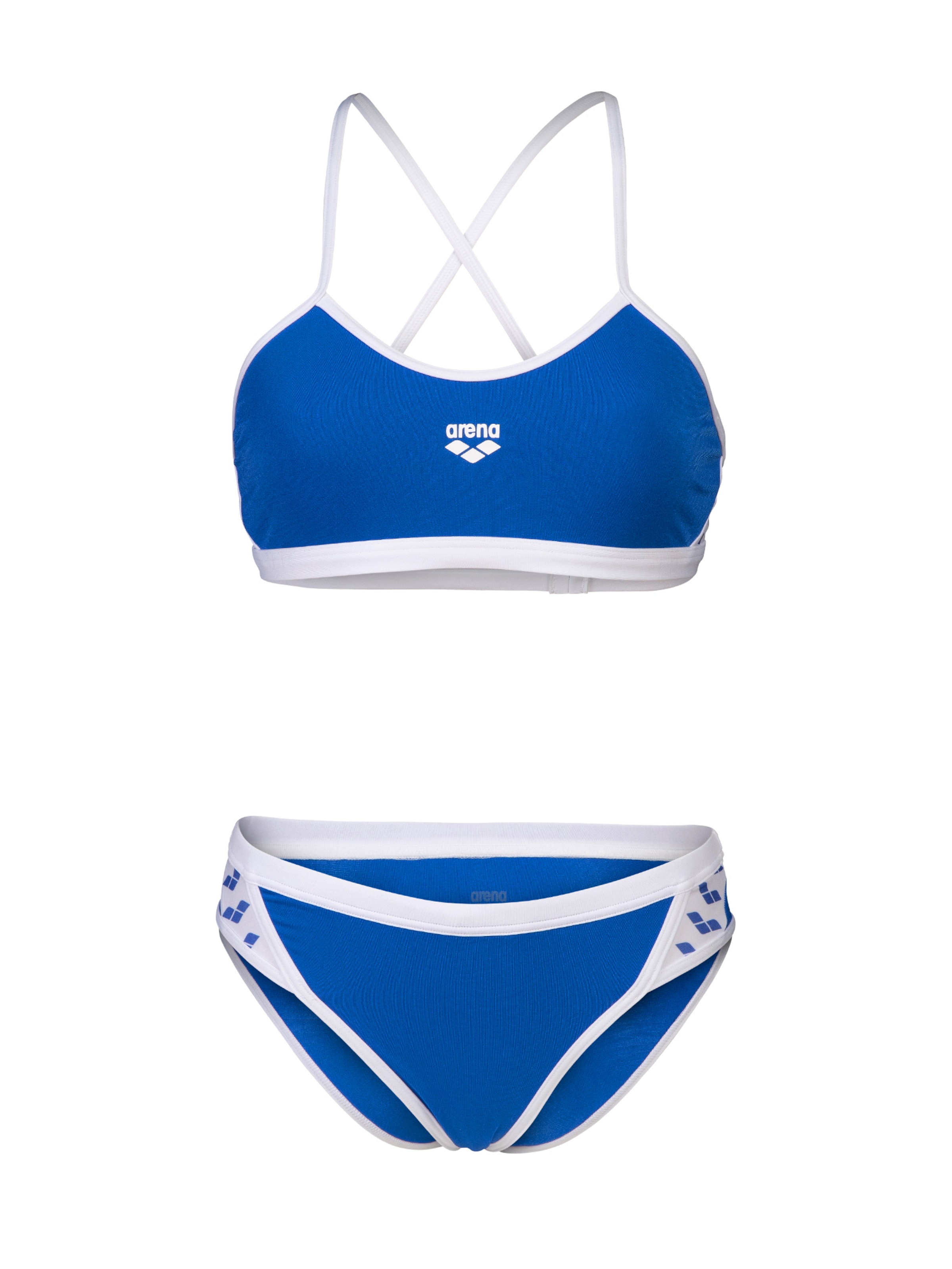 Bustier Bikini &#x27;ICONS&#x27; ARENA en bleu : devant