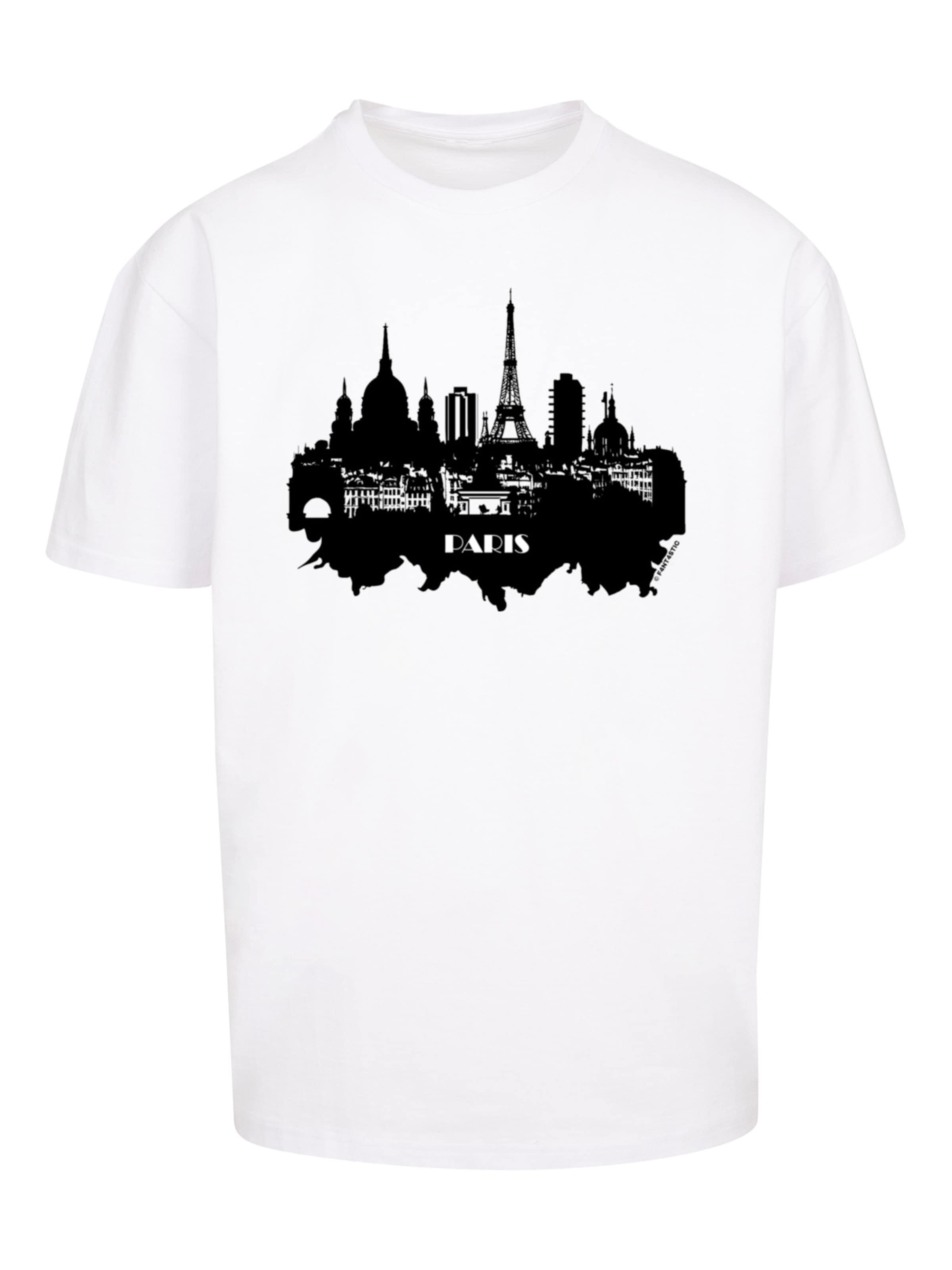 F4NT4STIC Shirt 'Cities Collection' in Weiß: Vorderseite