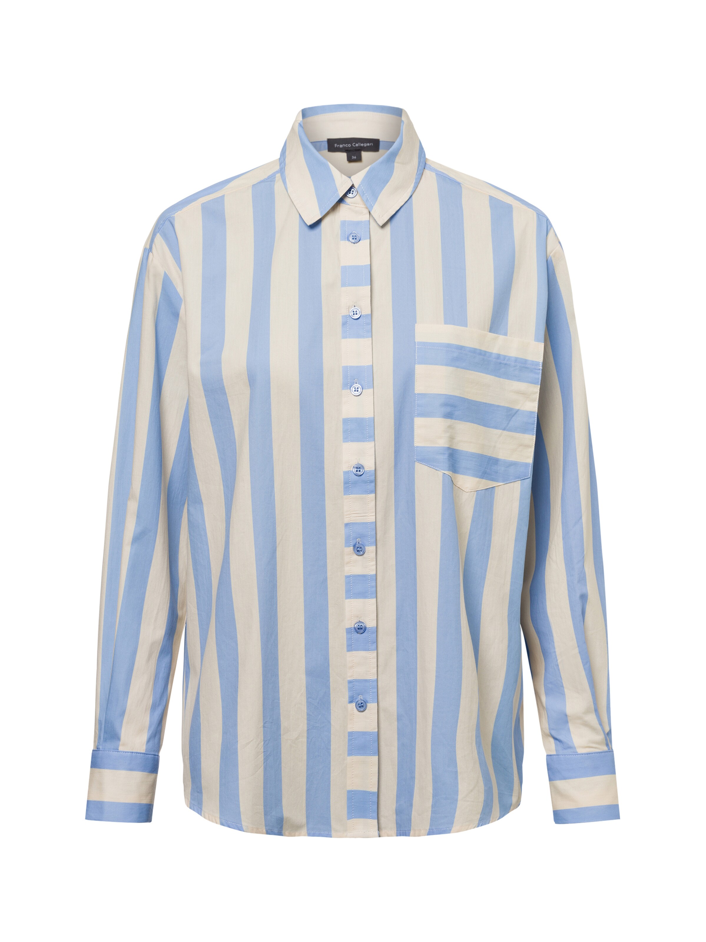 Franco Callegari Bluse in Beige: Vorderseite