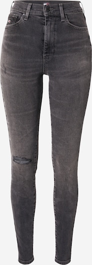 Tommy Jeans Jeansy 'SYLVIA HIGH RISE SKINNY' w kolorze szary denim / czerwony / białym, Podgląd produktu