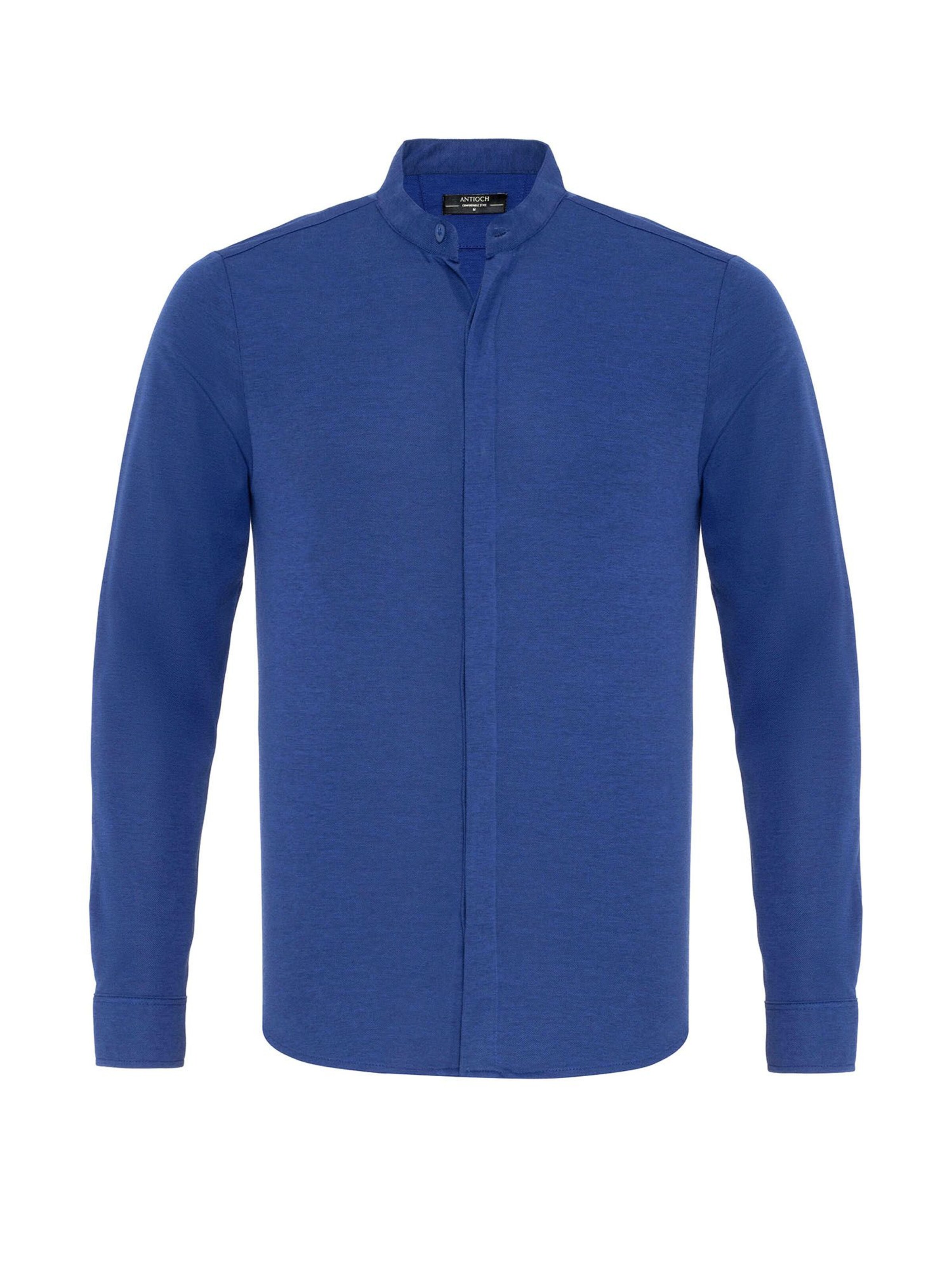 Antioch Средняя посадка Рубашка в Синий: спереди