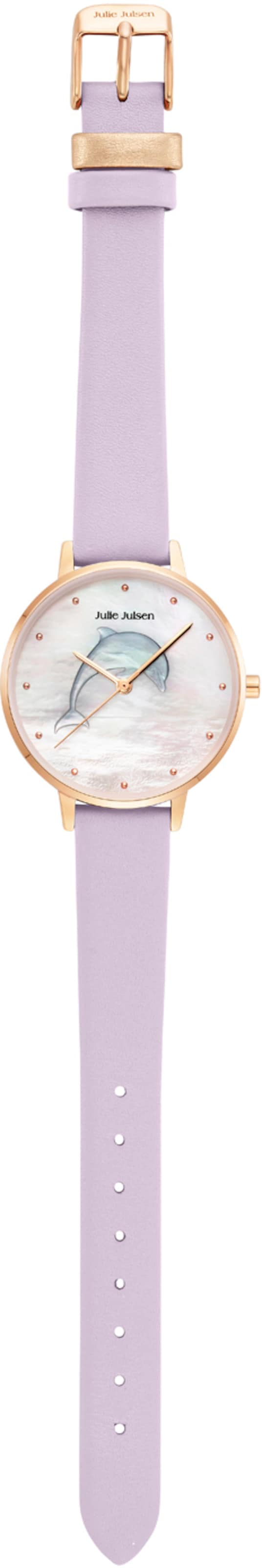 Montre à affichage analogique Julie Julsen en violet