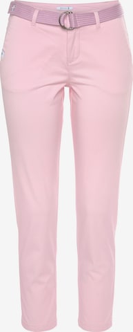 DELMAO Slimfit Hose in Pink: predná strana