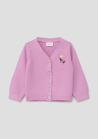 s.Oliver Gebreid vest in Roze