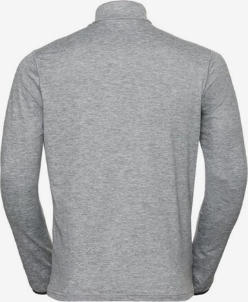 ODLO Athletic Sweater 'Midlayer 1/2 zip ALAGNA' in Grey