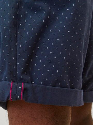 JACK & JONES Normalny krój Chinosy 'Bowie' w kolorze niebieski