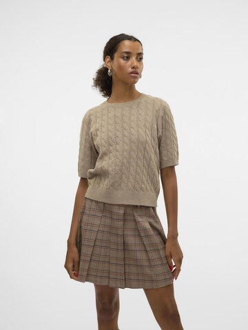 Pull-over 'LORELLA' VERO MODA en marron : devant