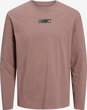 T-Shirt JACK & JONES en violet : devant